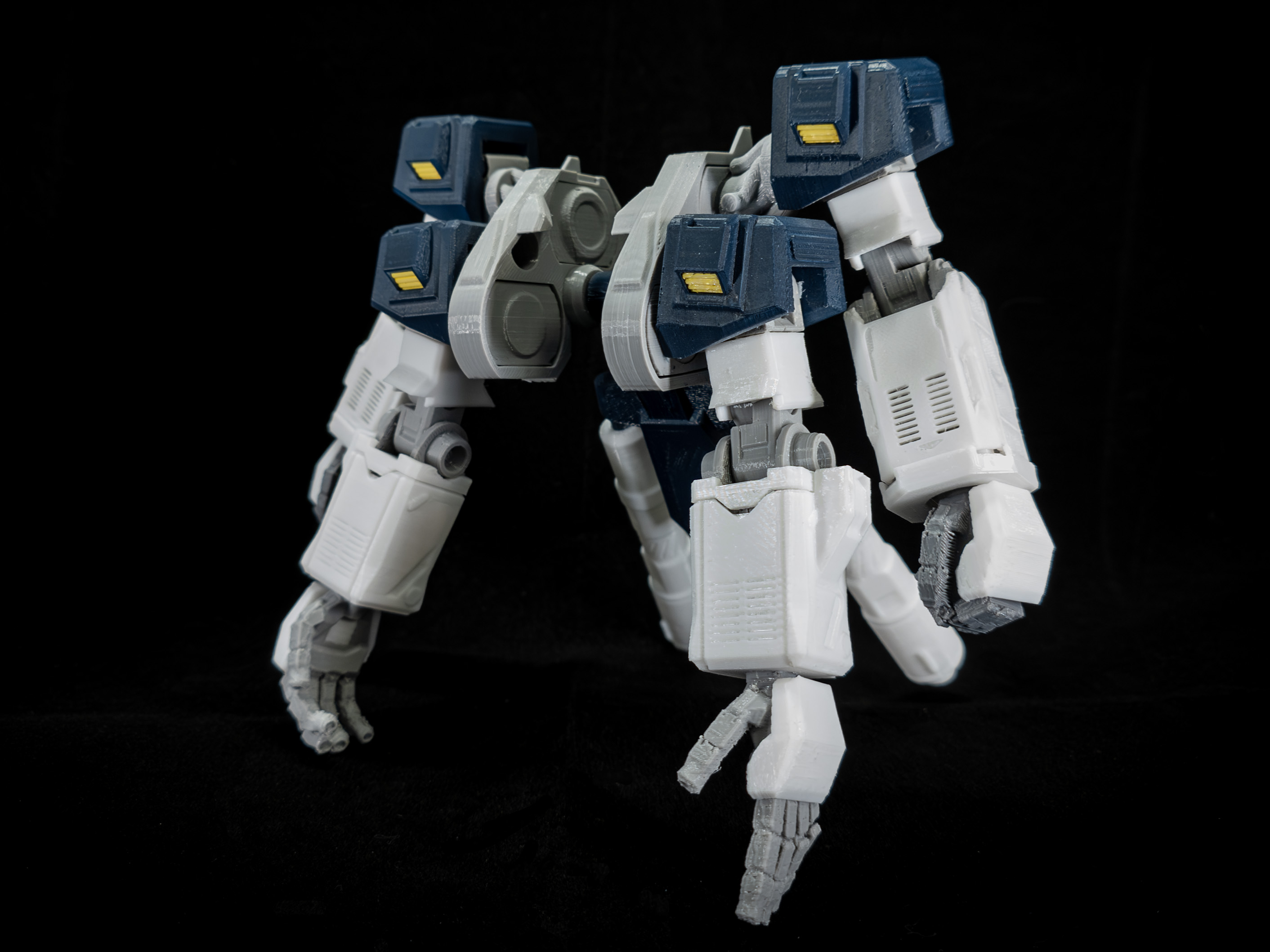 Miniatura 2 do modelo 3D 关节人形:TR-1与武器系统——八臂的巨人