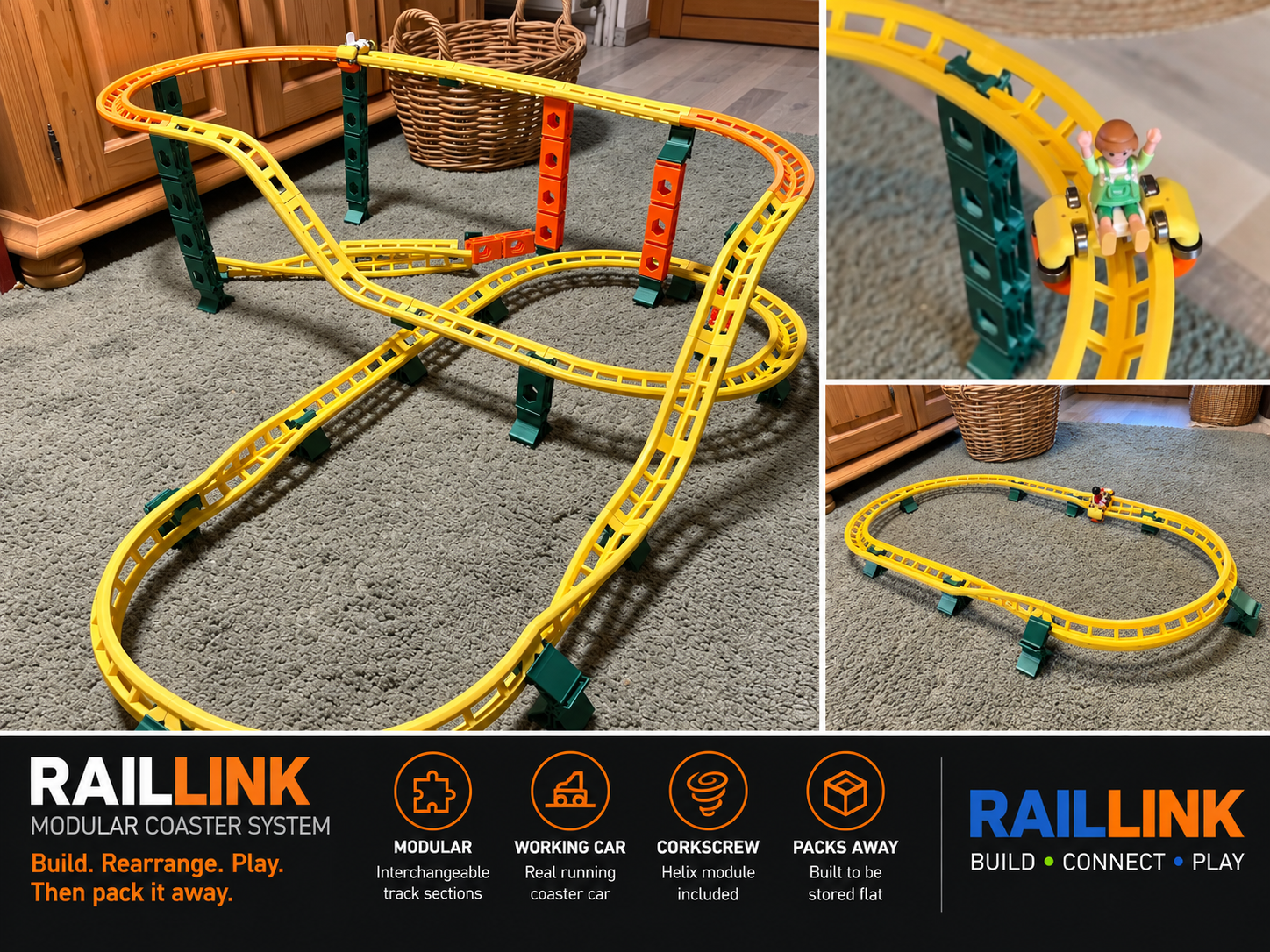 RailLink - Real modular rollercoaster - 1