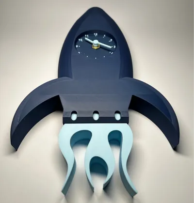 Rocket clock
