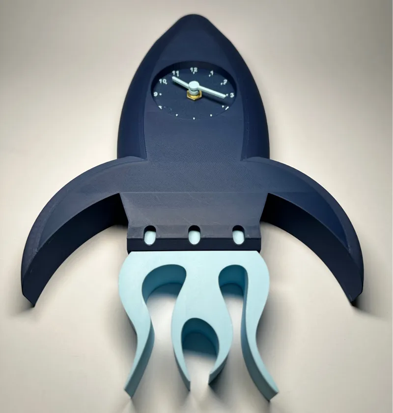 Rocket clock