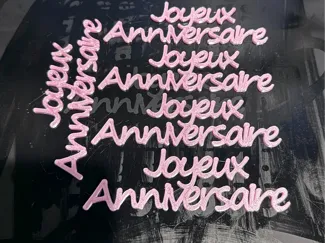 JOYEUX ANNIVERSAIRE