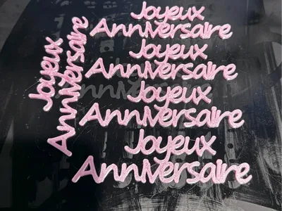 JOYEUX ANNIVERSAIRE
