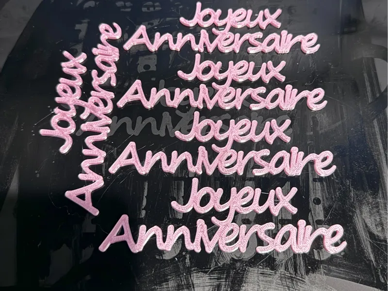 JOYEUX ANNIVERSAIRE