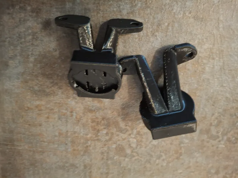 Garmin mount for bike seat