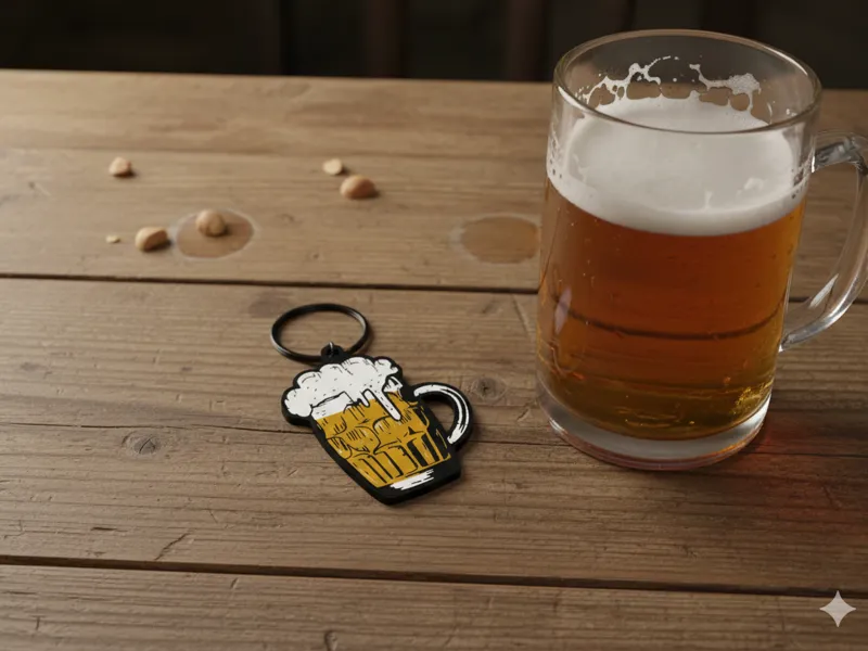 Beer / Pivo keychain