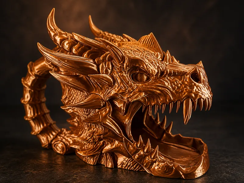 Dragon Maw Can Holder & Dice Tower – Fantasy tool