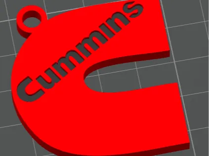 Cummins keychain