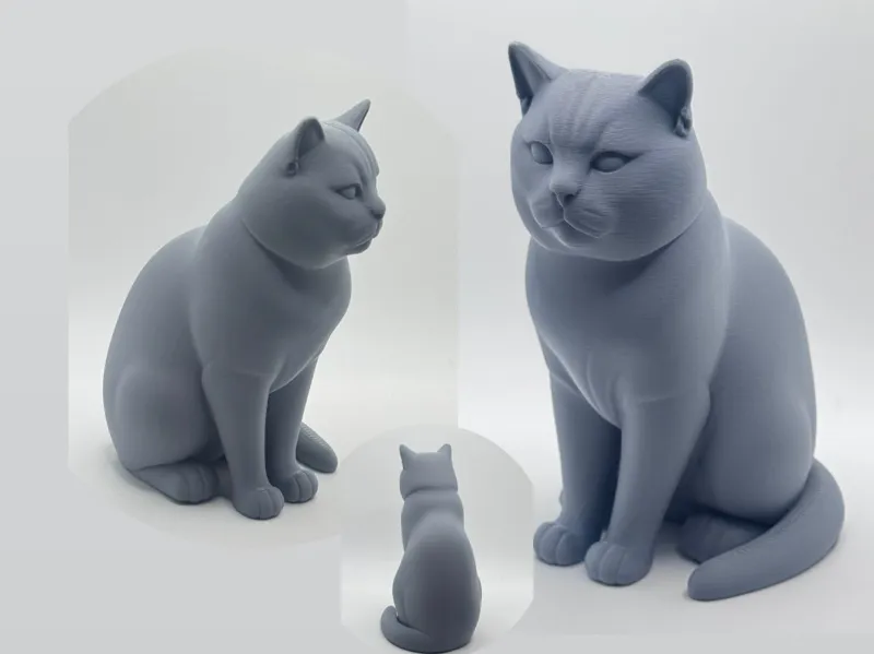 British Cat Bust / Sculpture ornament