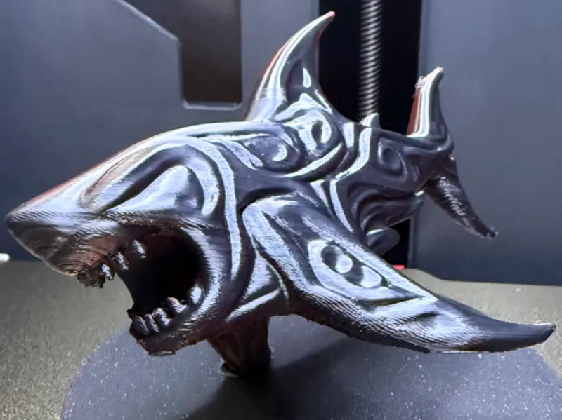 Tribal design shark