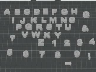 Signs, Letters, and Symbols 