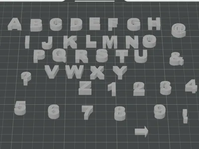 Signs, Letters, and Symbols 