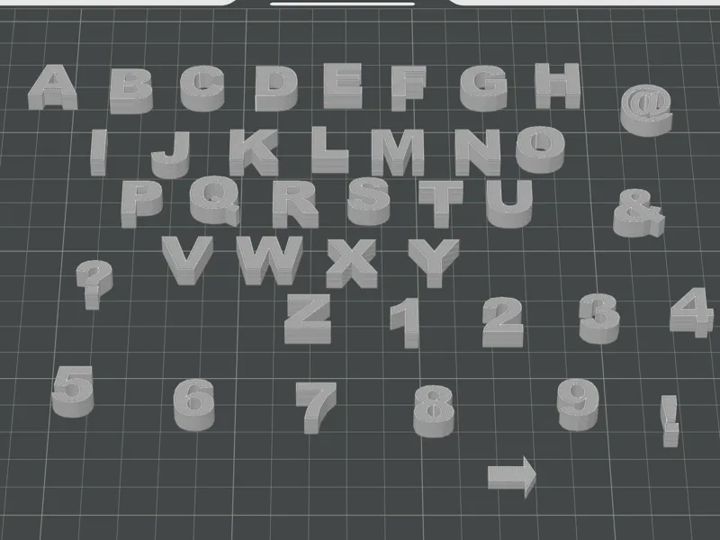 Signs, Letters, and Symbols 