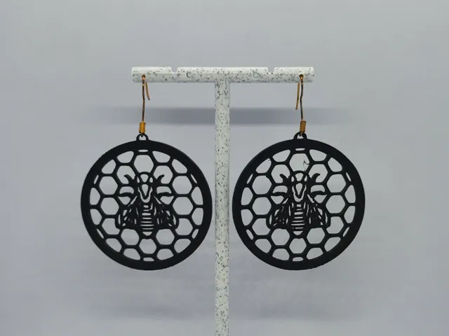 Aretes Nido de Miel