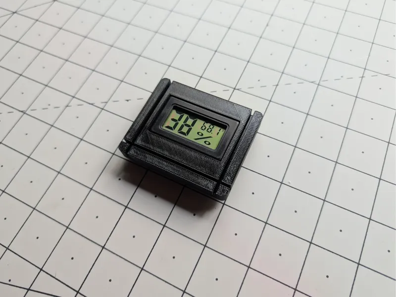 Hygrometer Mount for Ezy Storage 50L IP-67 Tote
