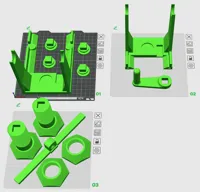 A1 Mini: 0.24mm layer, 3 walls, 10% infill