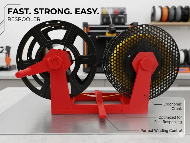 Fast Strong Easy Respooler (Only one print Plate)