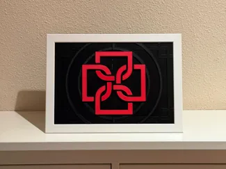 Cuadro Duki inspirado en Ameri Tamaño A4