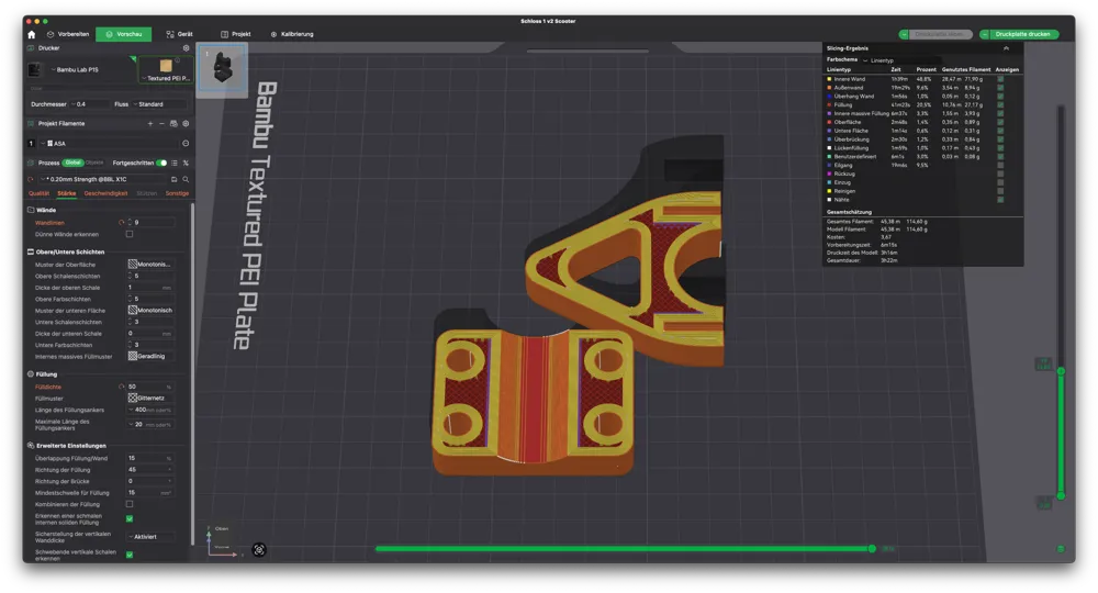 Scooter Loop Lock Mount by Oz-PhotoMakerWorld: Download Free 3D Models