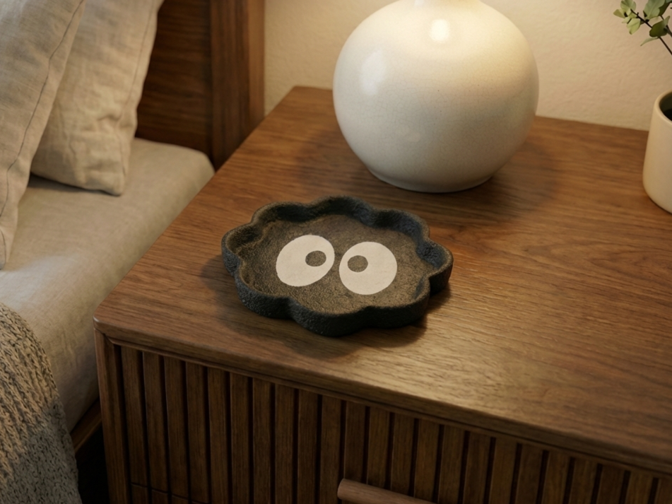 Ghibli Soot EDC Tray - Minimalist Anime Organizer