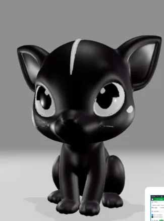 Cute panther