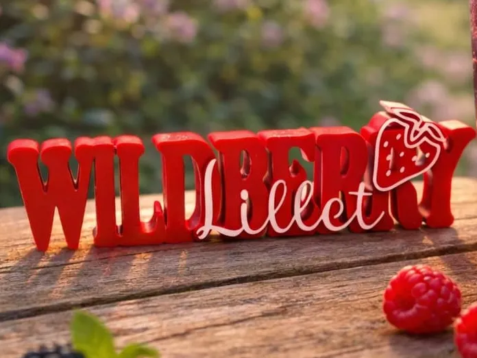 Wildberry Lillet - Dekoschild