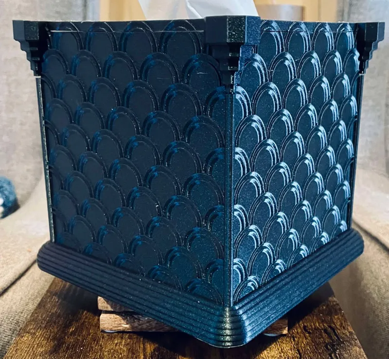 Art Deco Inspired Tissue Box 