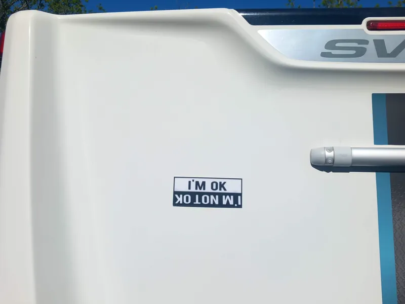 Funny "I'm Ok, I'm not Ok" SIgn for Caravan 15gram