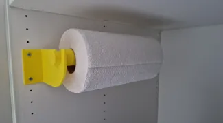 Paper towel holder for Ikea Pax and Platsa closet