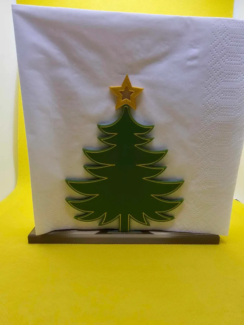 Napkin holder christmas tree