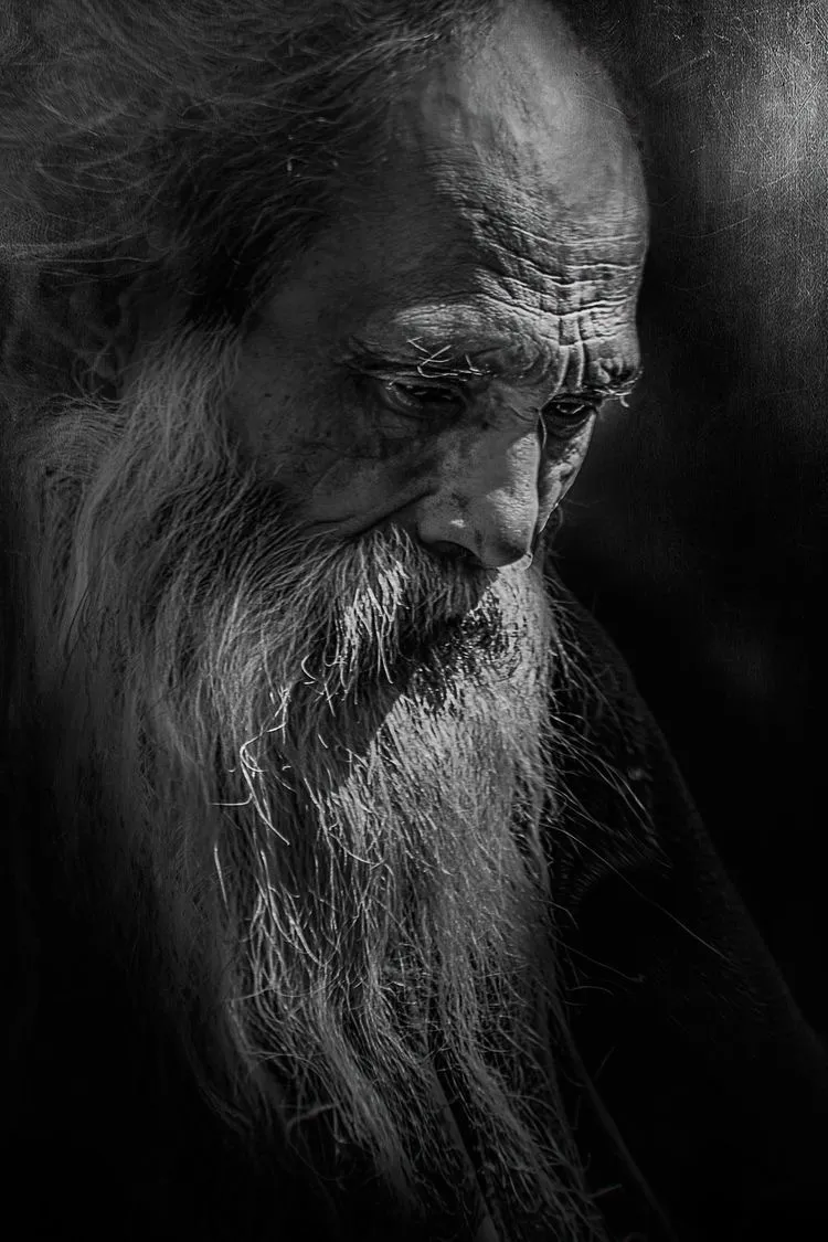 Old Man With Beard - HueForge