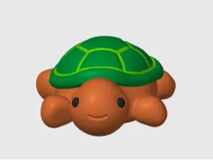 Cute little turtle