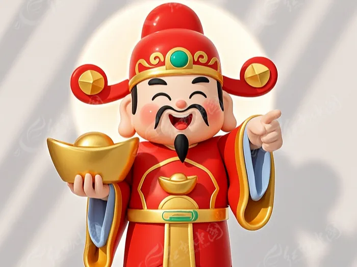WISH YOU TO BE RICH 指定你发财