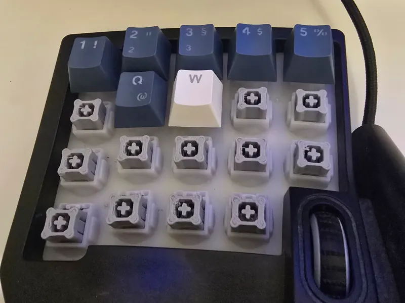 Razer Tartarus Keycap adapter Swiches