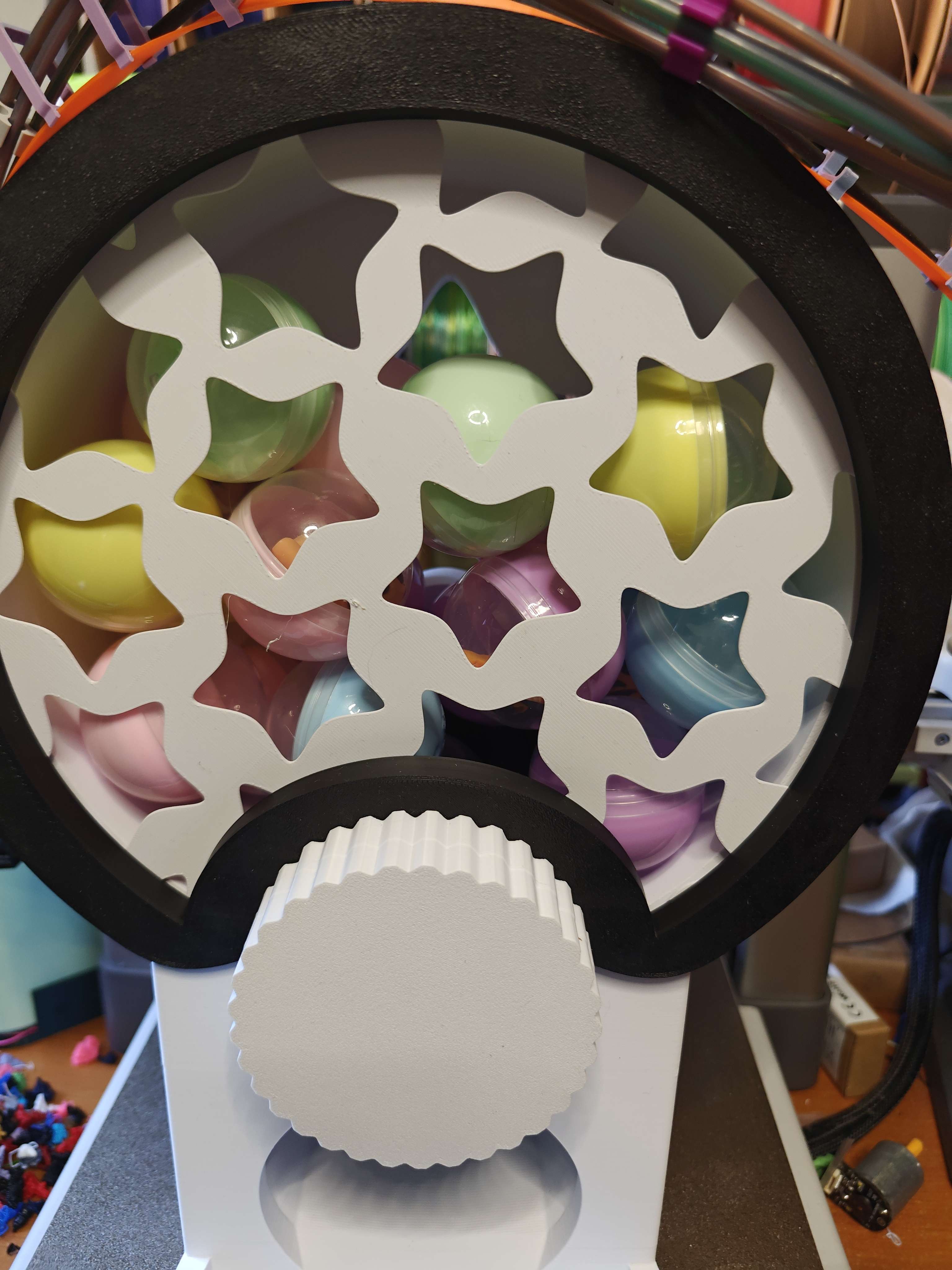 Miniatura 4 do modelo 3D Starry Gacha Capsule Machine