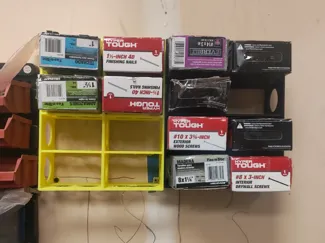 Whole box Screw / Nail organizer