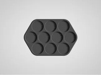 WH 40K Movement Tray 10x32mm