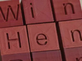 Word Cube E-N