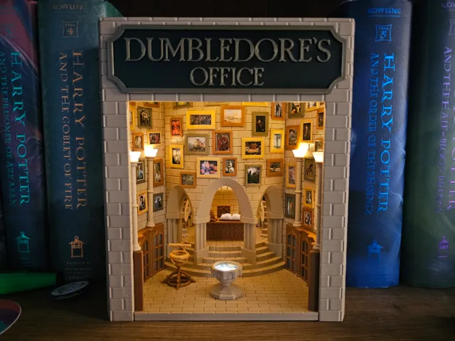 Harry Potter Dumbledore's Office Book Nook