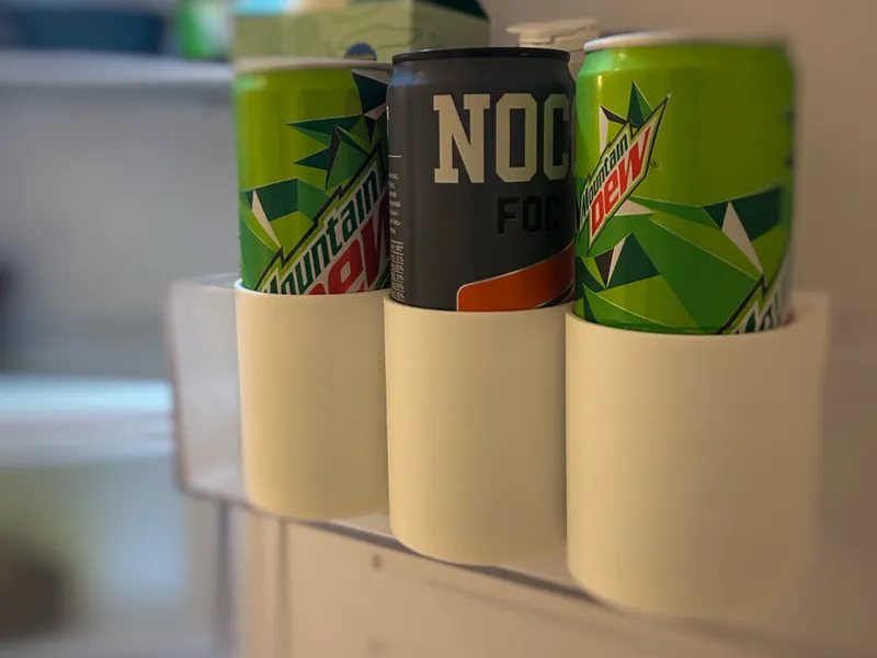 Fridge drink holder