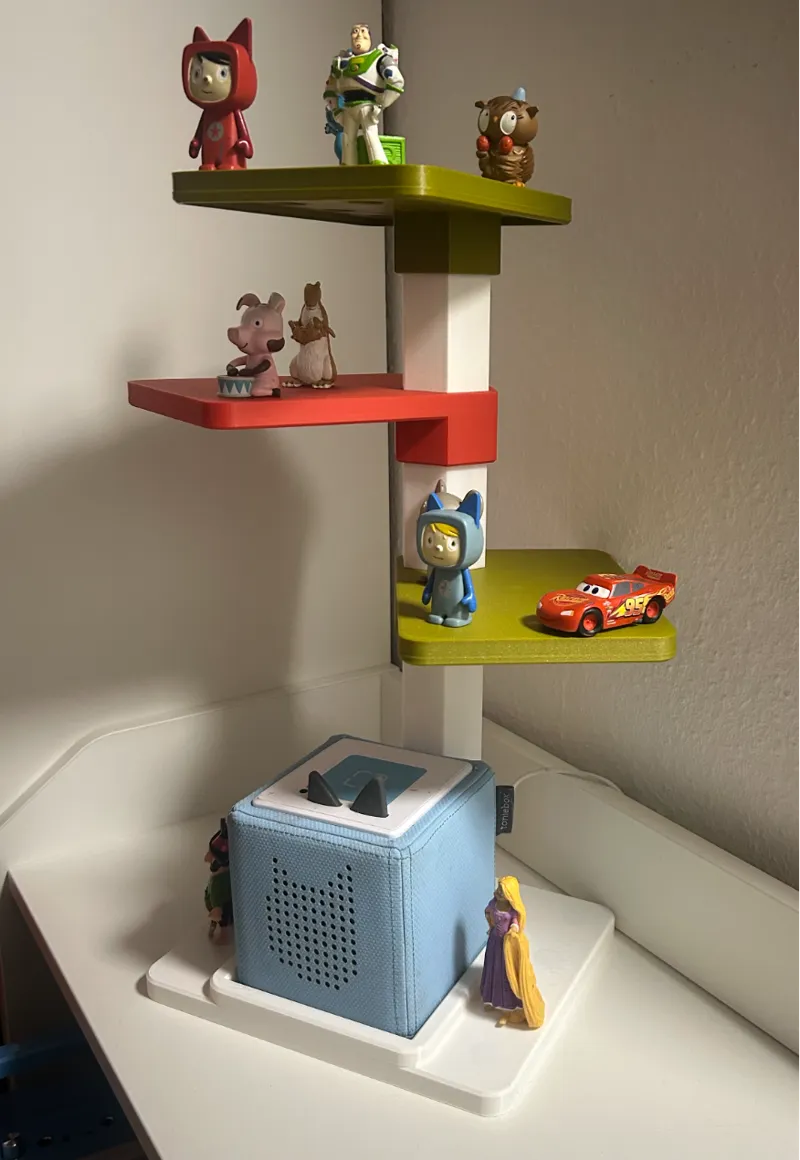 Tonieregal Steckbar und Erweiterbar