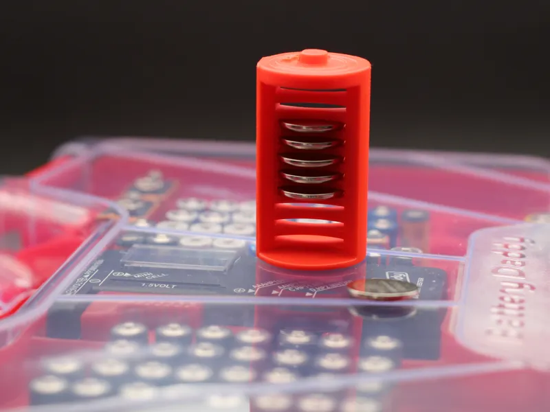 2025 Button Cell Battery Organizer