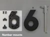 Number mounts