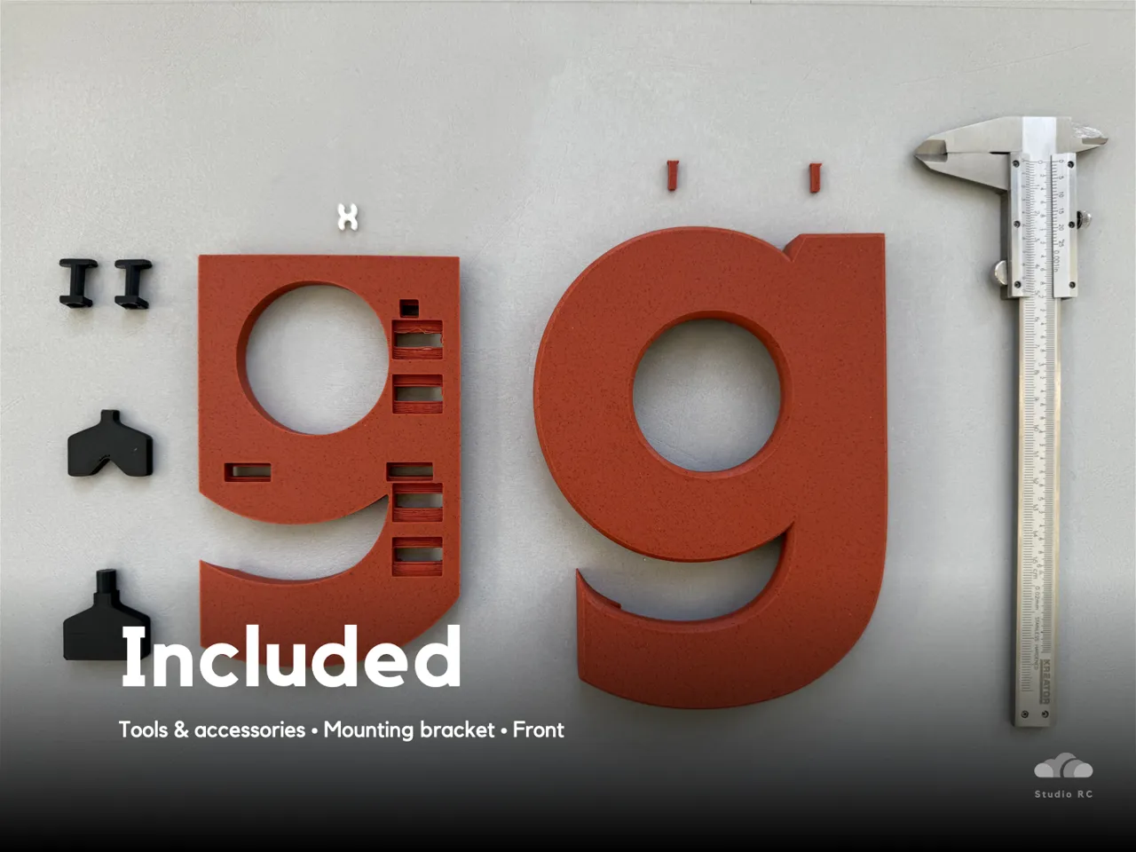 Large House Numbers and Letters view 3