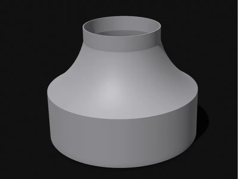 Duct Adapter 6" to 3.5"