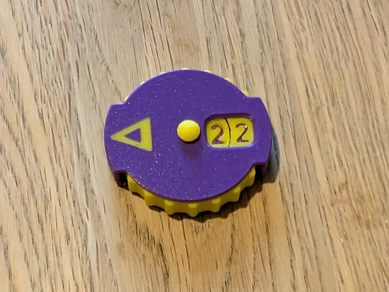 Mechanical Wound Tracker with pin