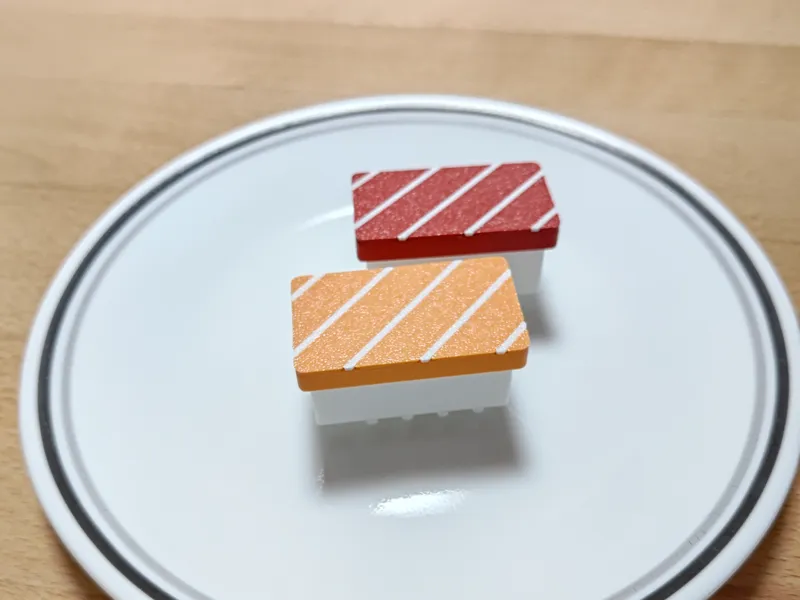 Self-Walking Sushi(DIY Vibrating Toy) / セルフ回転ずし