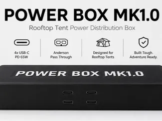 Anderson Roof Top Tent Power Box  (4x USB-C)