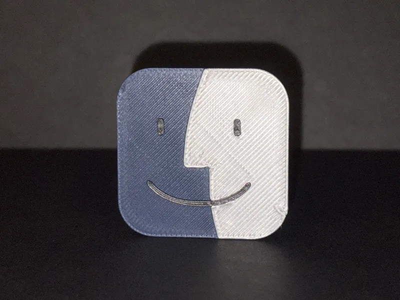 Finder inspired SD card holder