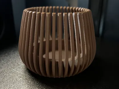 led tea light ribbed open big led tea light
