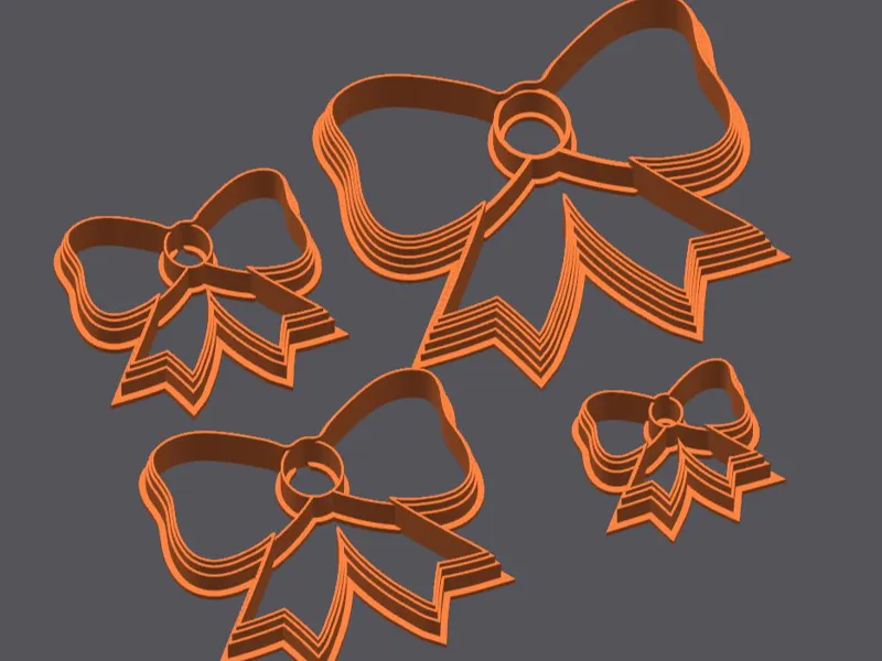 Cutter4Clay - Fiocchi - Bows